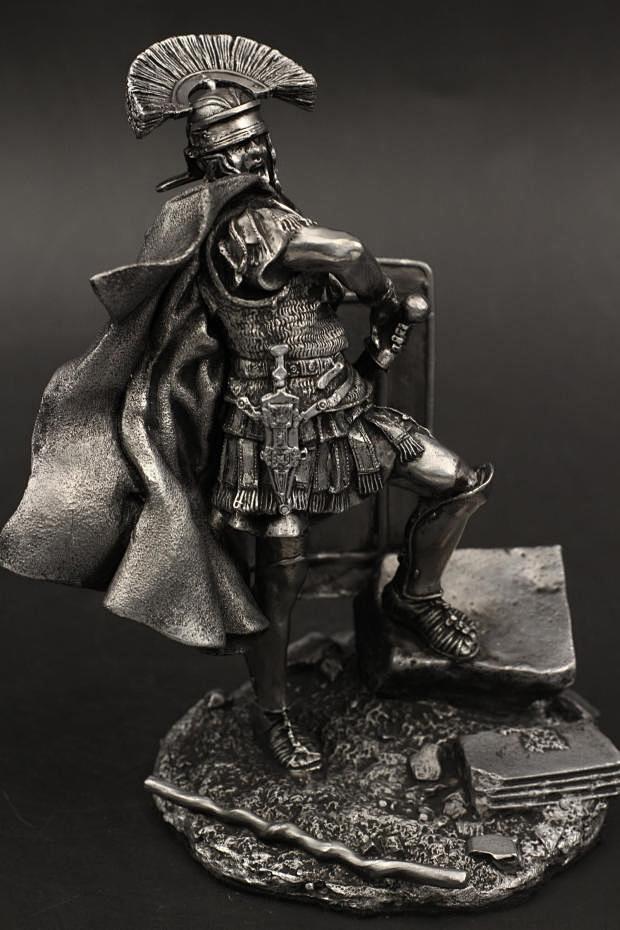 锡金属古代兵人模型 古罗马 1世纪罗马军团百夫长-淘宝网金属重甲jswx
