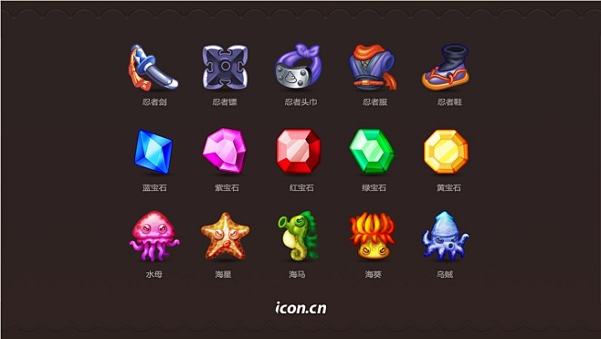 QQ大亨游戏图标ICON设计