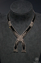 Cartier, Necklace, 1908, platinum, diamonds, silk GrandPalais Antique Jewelry: @北坤人素材