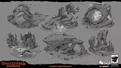 全是干货！白嫖党福音 -《暗黑血统：创世纪》场景设计分享