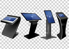 市场营销,货亭,互动电视,四个物体,分离着色,商务,计算机,数据,太空