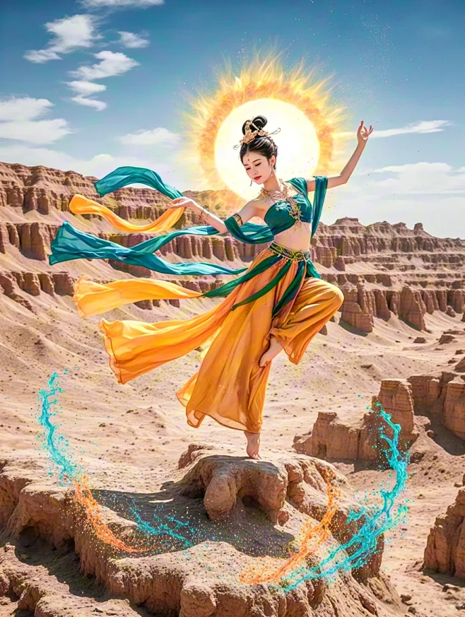 【敦煌飞天舞｜千年一梦的东方浪漫】 - 小红书-花瓣网