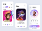 Nft mobile app by Uishark on Dribbble
