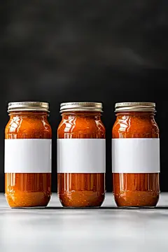 辣椒酱保存包装模型元素