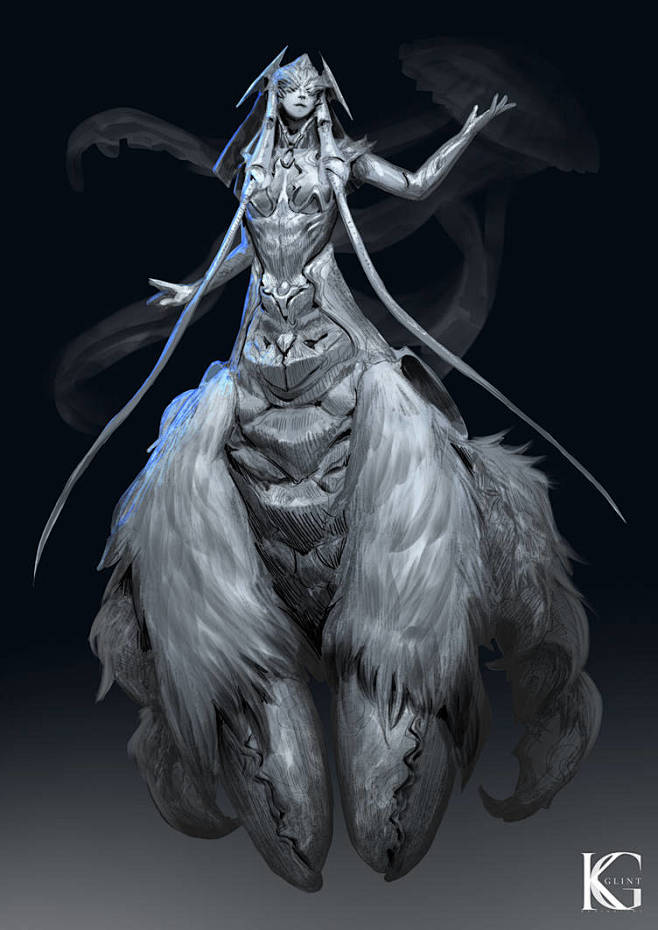 Yeti Crab Girl by Ke...