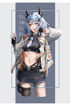 Mars游戏星球采集到【半身像】游戏原画角色插画