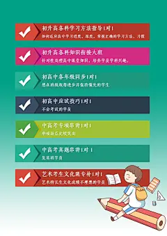 加入我们一起学习招生宣传单