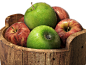 Apple Basket : Cg Apples Render.