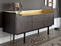 Sideboard with display cabinets STOCKHOLM - Punt: 