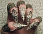 Silver Elven Claw Armor // Set of 5