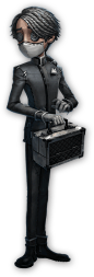 Aesop Carl; 
Career: Embalmer; 
Embalmer Introduction: There are minor differences in the final destination of people's lives and Aesop Carl is most definitely the person people envision sending them on their final journey. He follows every procedural ste