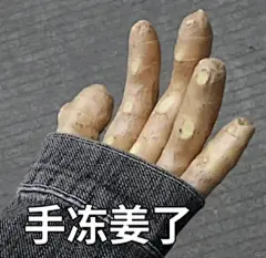 降温啦！一组超有趣冻手表情包分享给大家。