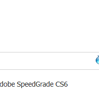 Adobe SpeedGrade CS6...
