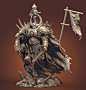 Guilliman Vs Chaos marine - HMO 1st Warhammer diorama , Raul Garcia Latorre : I was lucky to take part on this project a year ago, since warhammer world is something near and familiar for me. Now has been just presented by HMO as a 1:6 diorama. 

I putted