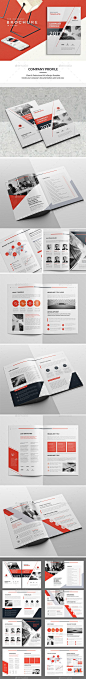 Company Profile Brochure 2017 Template InDesign INDD