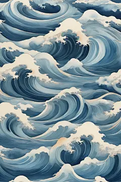 水波纹理海浪波浪底纹底图背景图