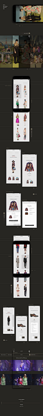 Gucci New Season Exclusive Web & App - WEB Inspiration