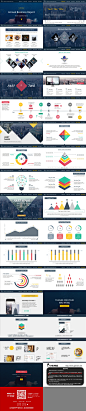 【精致图表内置】UI导航栏风格商务通用汇报02【关于模板】
本模板是一款UI网页风格的商业展示类的，专门为项目的报告和年度的汇报情况进行了版式设计，模板中的还有很多结构图和实用信息化的图表，让你的展示更加精致和高雅！这是我的设计追求~
最大的特色莫过于板式的设计方面，UI风格的导航栏，使得结构非常的清晰明了！每一页的转场都简约而不简单，每一页整体如一，又各有特色和章节独有的板式，让看的人赏心悦目！
关于图表页面，所有的图表都是可以编辑数据的，由PPT内置图表插入，本人拒绝手工画图！希望信息可视化能够满足您