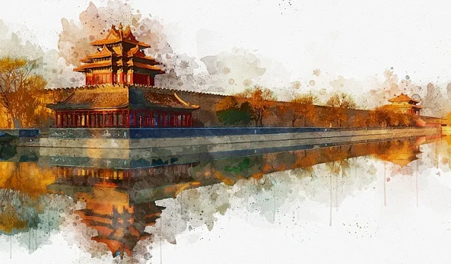 北京插画下载