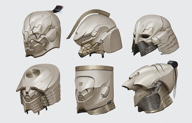 SciFi Helmet Designs
