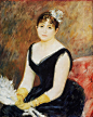 Madame Leon Clapisson also known as Marie Henriette Valentine Billet  -  1883, Pierre-Auguste Renoir