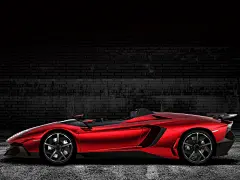 Lamborghini - Aventador J Concept 2012 (Side)