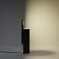 Möja Lamp - Minimalissimo : The Möja Lamp has been created by French design studio Leonard Kadid Studio and is made of fibre reinforced concrete. It comprises four magnets tha...