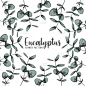 Hand drawn flower sketch pattern design