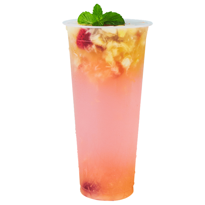 2500x2500 蜜桃水果茶 - 抖音...