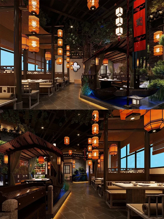 新中式餐饮店|年轻人都喜欢的新中式 - 小红书-花瓣网