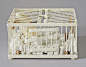 Why Not Sneeze Rose Sélavy?
艺术家：杜尚
年份：1964
材质：Painted metal birdcage containing marble blocks, thermometer, and piece of cuttlebone
尺寸：12.3 x 22.1 x 16 CM