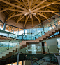 kengo kuma builds octagon-shaped observatory in nihondaira with views of mt. fuji