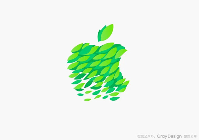 苹果LOGO是真会玩儿~ : 每一个都...