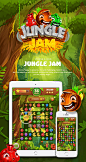 Jungle Jam :  We are happy to present a fun and challenging match-3 game. Join the adventure with coconut, banana and many others crazy characters.