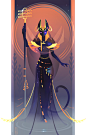 Bastet ~ Egyptian Gods by Yliade