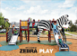 ZEBRA PLAY 斑马滑梯组