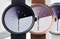 hidden time trio of time jiwoong jung anicorn watches gradient watch shadow