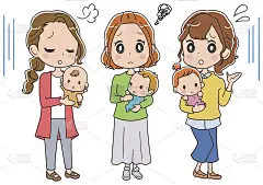 抱着孩子的妈妈们有麻烦了