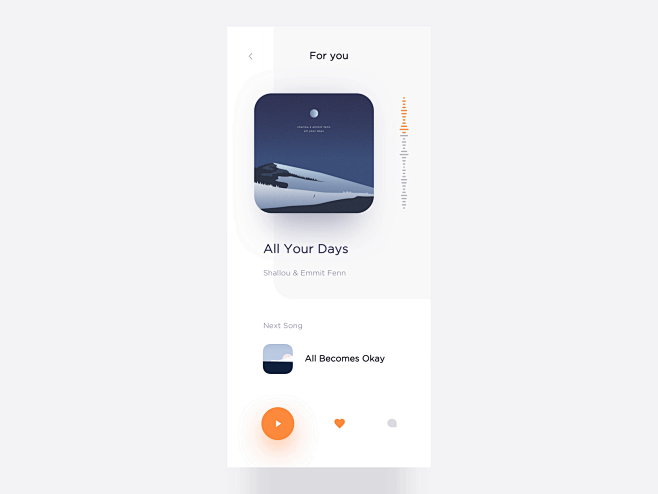 Music page animation...