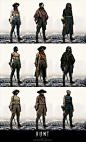 Hunt Showdown - Female Hunters, Artem Shumnik : Some of the female characters concepts for Hunt Showdown.
Special thanks to Ivan Tantsiura for helping with solving 19th century female hunters fashion problem

https://www.artstation.com/ivangraphics

Creat