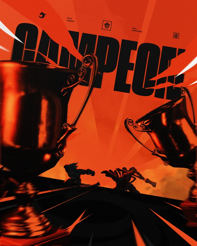 3D ESPORT POSTERS :: Behance-花瓣网