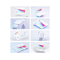 Live Mockups | White Matte Edition : 8 Free White Clay Devices Mockups for Personal and Commercial projects