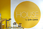 House by John Lewis : Packaging created by Pentagram for department store John Lewis's new range 
House - a contemporary collection of of products for modern day living.

"Harry Pearce and his team were briefed to create an identity that would 
both 