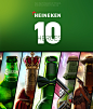 Heineken 10 heroes : Task: draw 10 characters for 10 brands,in the form of heroes. For video clip.