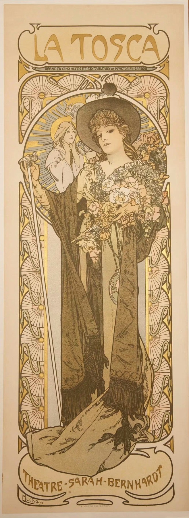 慕夏（mucha）——《托斯卡》1899...