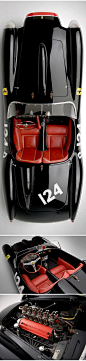 Ferrari 250 black n red