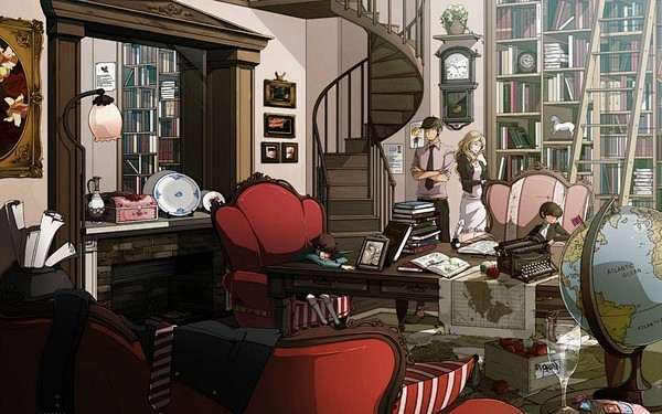 秋色波连波的相册-日系动漫和插画里的场景
