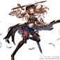 CGINK好资源推荐——【GRANBLUE FANTASY碧蓝幻想】超棒的日式风格原画，pose，颜色，造型都很赞哦！下载地址：O网页链接 CGINK只分享最全最高清的实用美术资源！