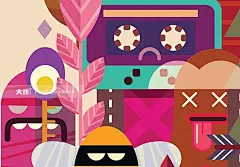 平面创意插图 -大作