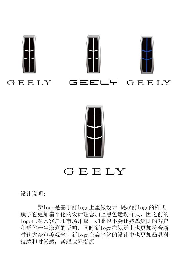 设计说明 基于前logo上重做设计 提取前logo的样式赋予它更加扁平化的理念加上黑色运动样式，如此也不会让熟悉集团的客户和群体产生激烈的反响 ...